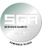 Serious games awards 2010 Gewinner silber Logo